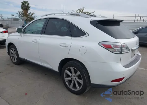 2012 Lexus Rx 350 z USA, uszkodzony, nr VIN JTJZK1BA1C2006120